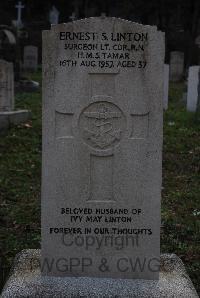 Hong Kong Cemetery - Linton, Ernest Stanley